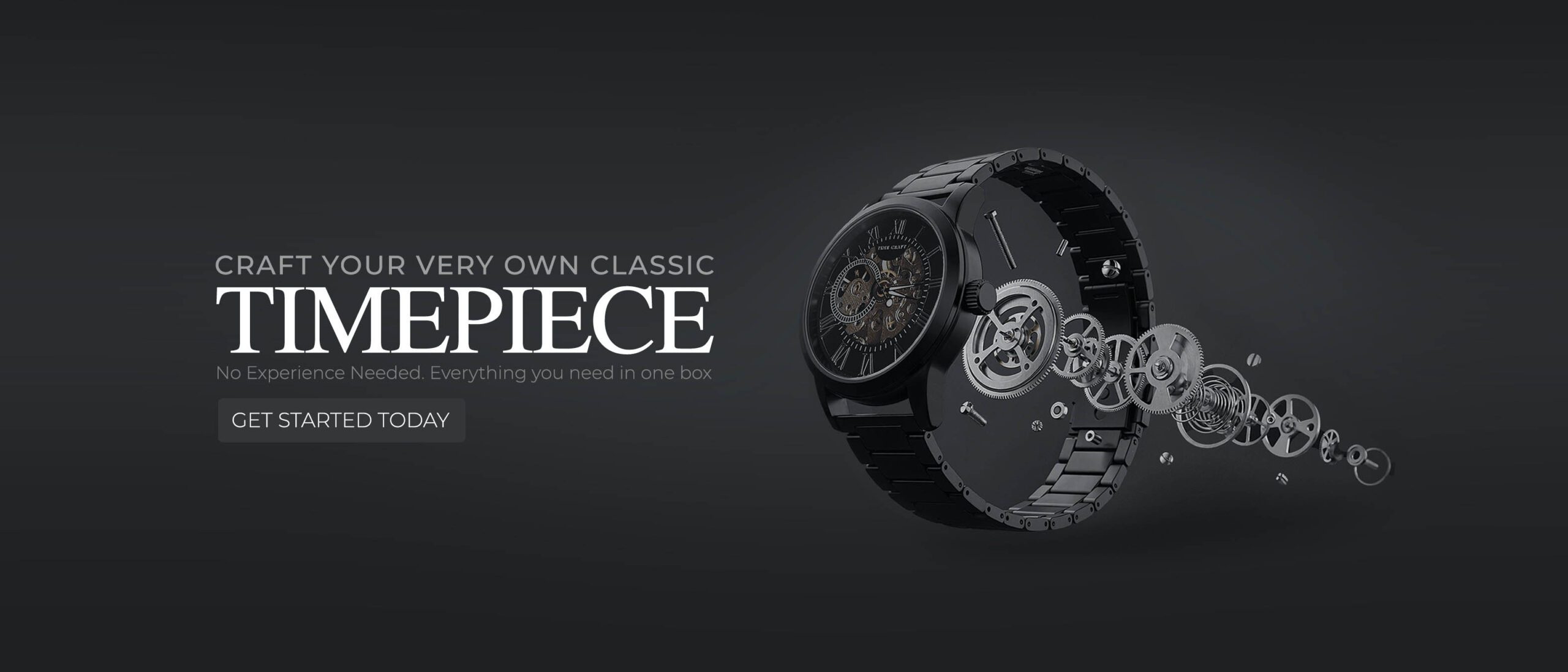 Craft your very own classic timepiece